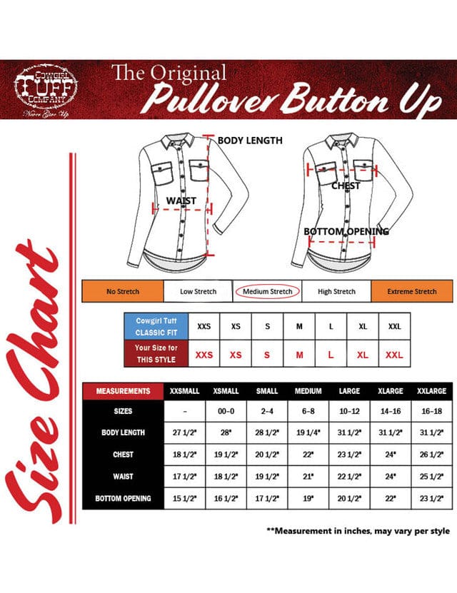 Pullover Button Up by Cowgirl Tuff ~ Turquoise - Henderson's Western Store