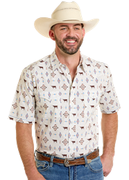 Men's Rough Stock ~ Tan - Henderson's Western Store