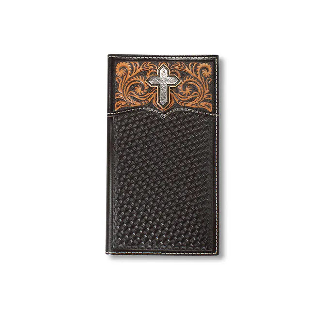 Ariat Cross Rodeo Wallet ~ Checkbook - Henderson's Western Store