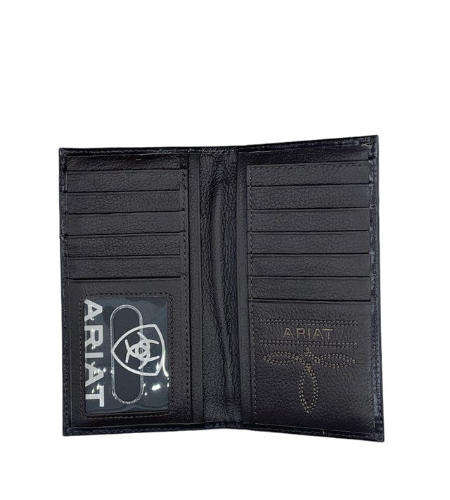 Ariat Cross Rodeo Wallet ~ Checkbook - Henderson's Western Store