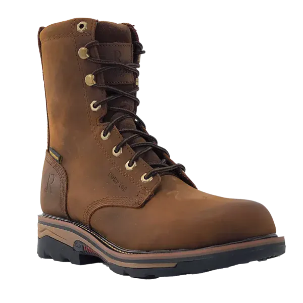 Cowhide Lacer Boots by R. Watson ~ Comp Toe - Henderson's Western Store