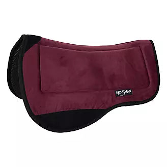 Reinsman Contoured Trail Pad ~ Burgundy - Henderson's Western Store