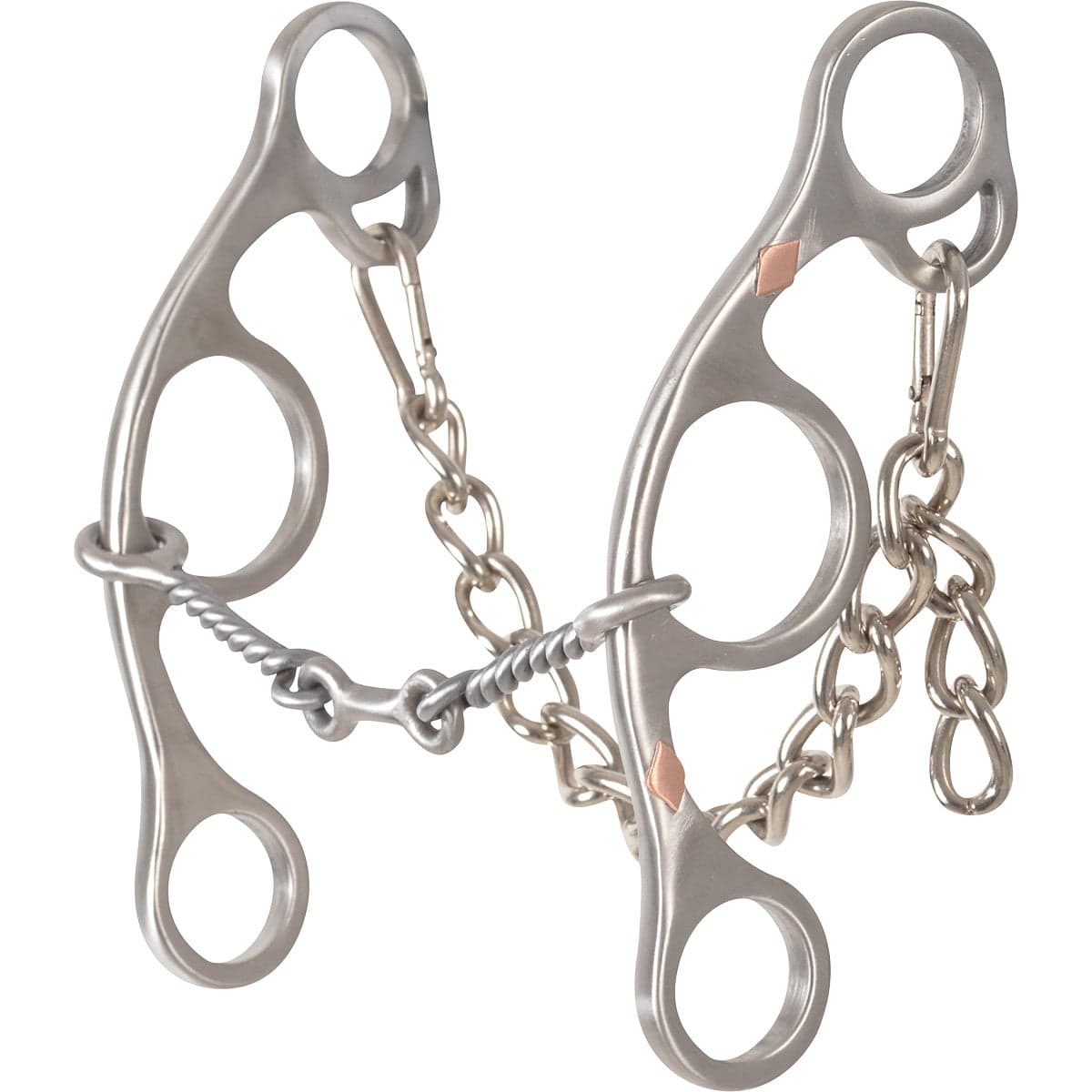 Sherry Cervi Barrel Bit ~ SS Small Twisted Wire - Henderson's Western Store