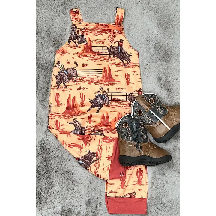Rodeo On the West  Romper - Henderson's Western Store