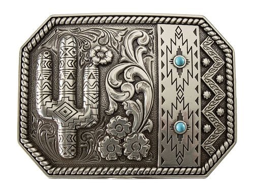 M & F WESTERN Belt Buckle
