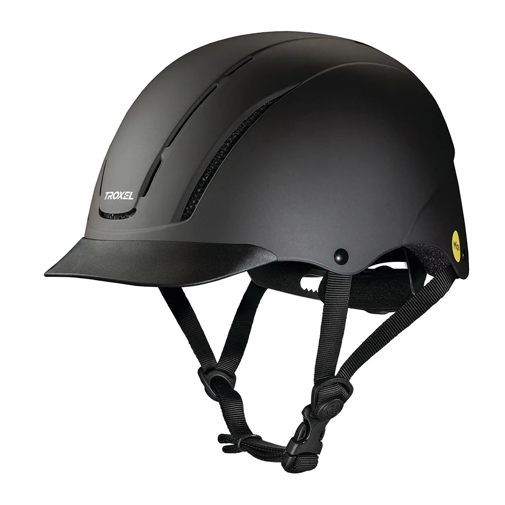 Spirit W/MIPS Troxel Helmet ~ Black Duratec - Henderson's Western Store