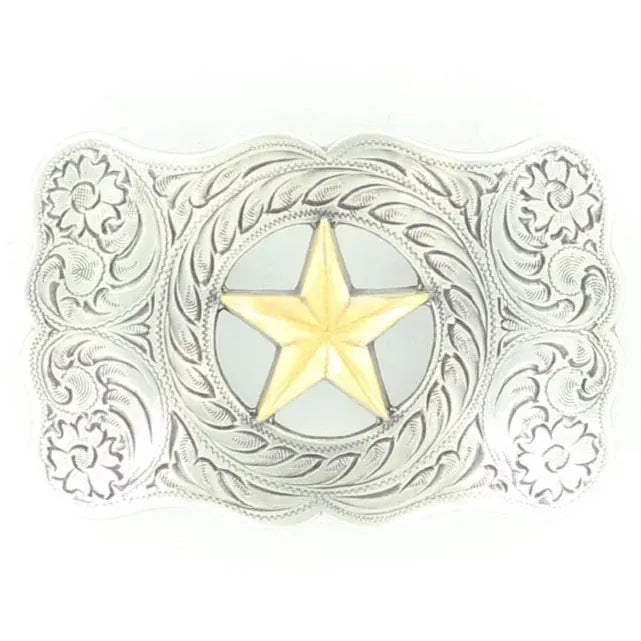 Nocona Belt Buckle ~ Star Cutout - Henderson's Western Store