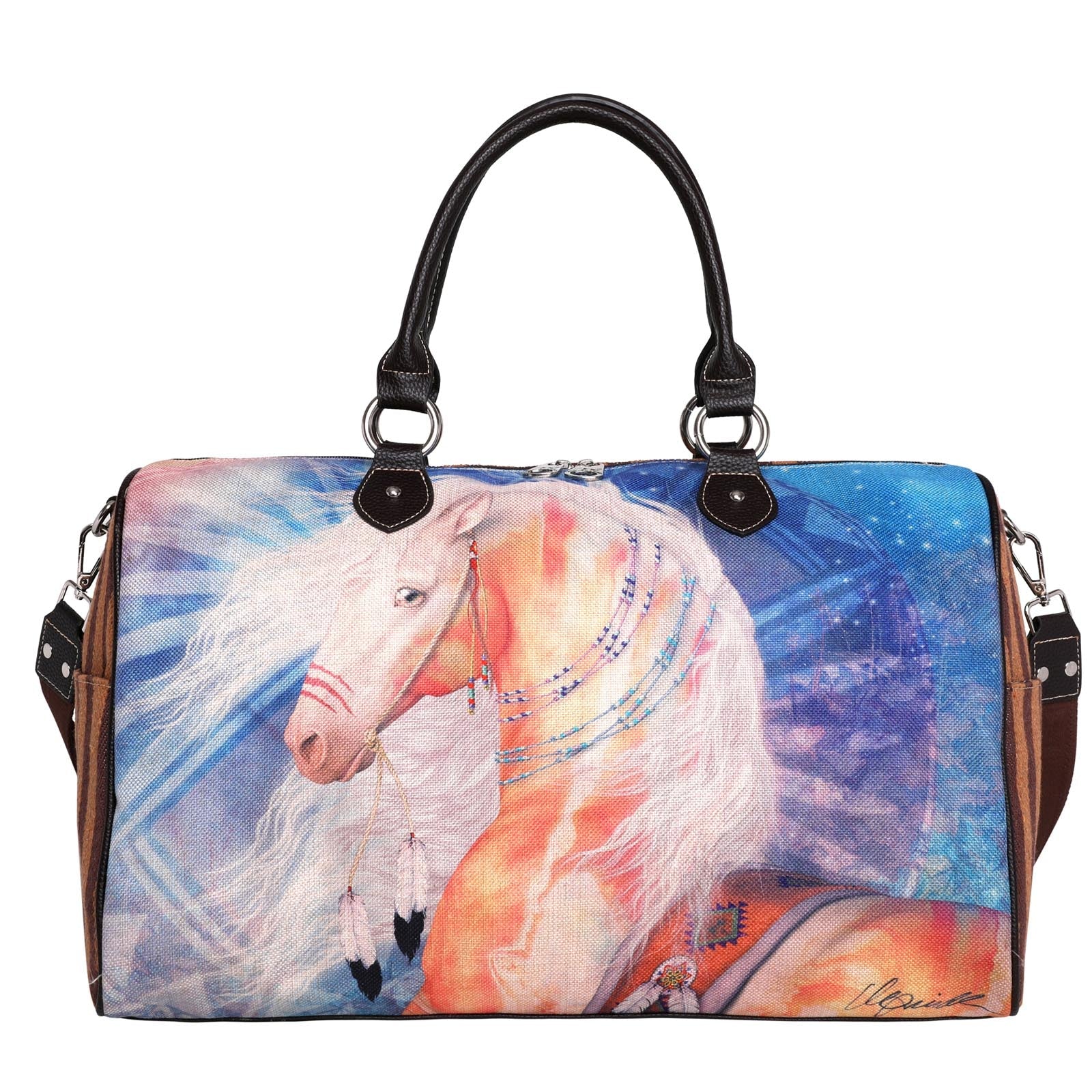 MW Horse Canvas Weekender - Henderson's Western Store