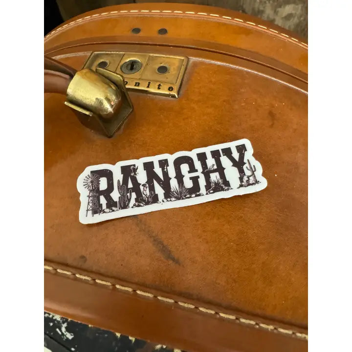 Western Sticker ~ Ranchy - Henderson's Western Store