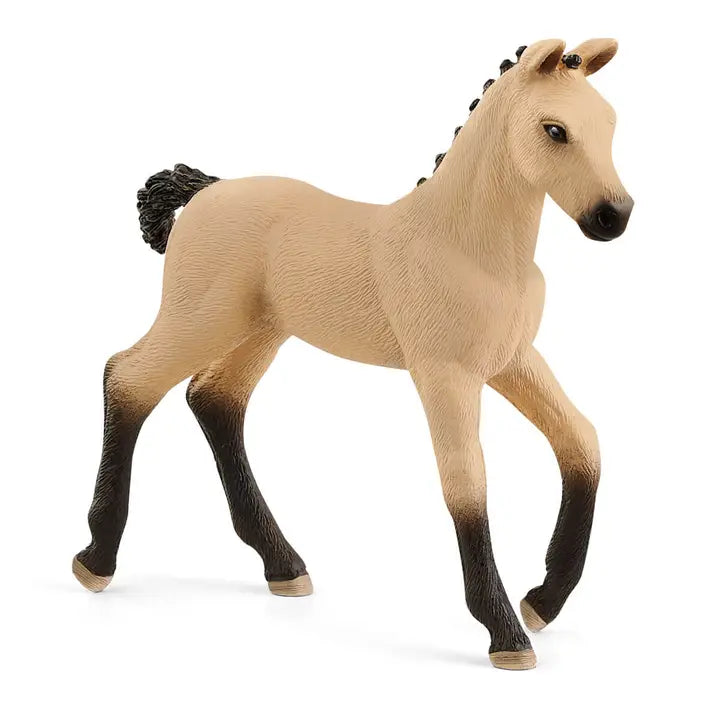 Hannoverian Foal, Red Dun Horse Toy Figurine - Henderson's Western Store