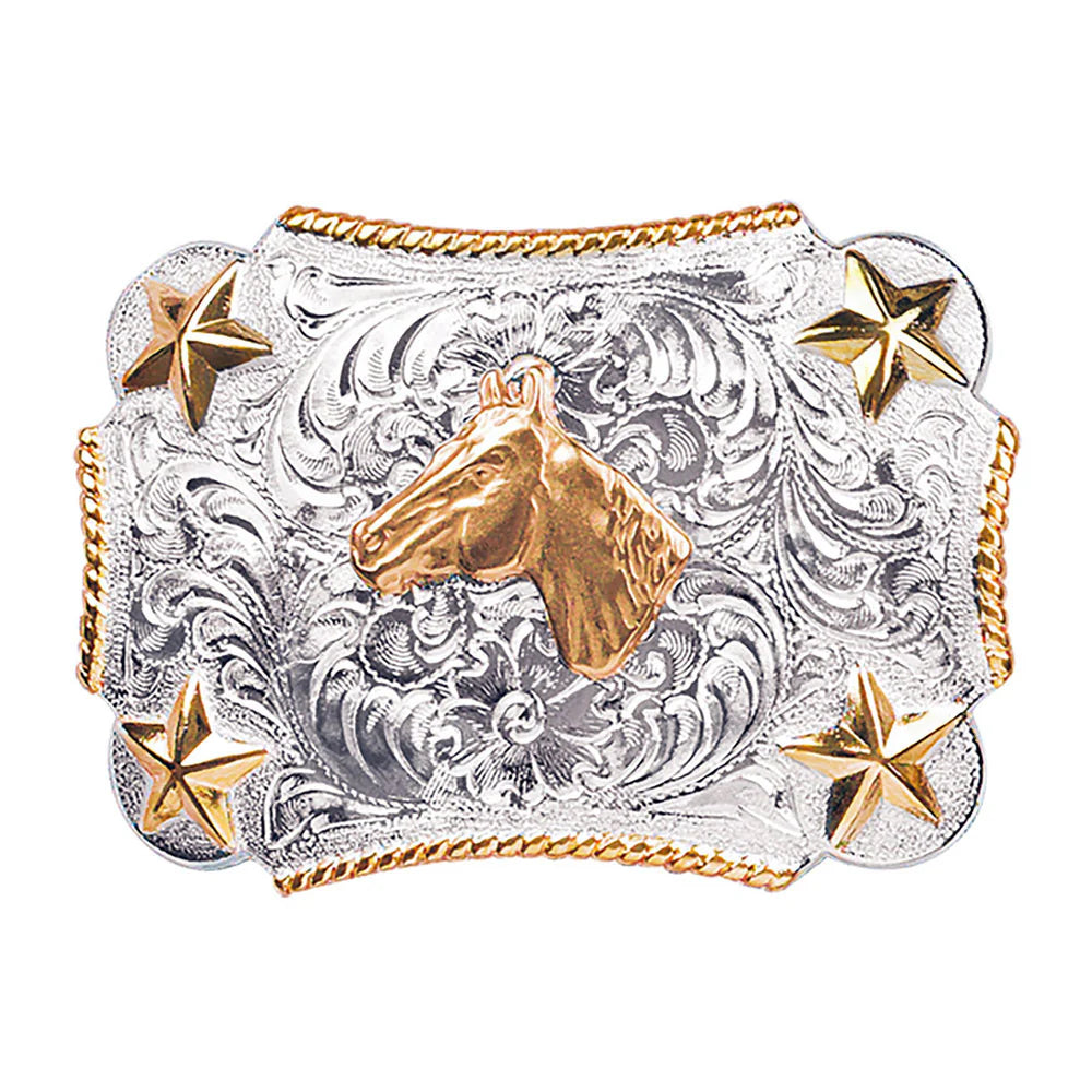 Horse Head Belt Buckle ~ Youth - Henderson's Western Store