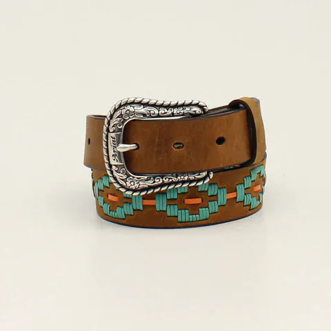 Ariat Girl's Southwestern Lacing Belt - Henderson's Western Store