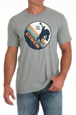 Men's Cinch Bucking Bronc Tee - Henderson's Western Store