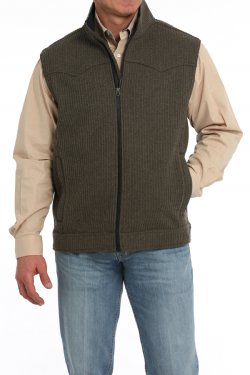 Men's Wool Bonded Vest by Cinch - Henderson's Western Store