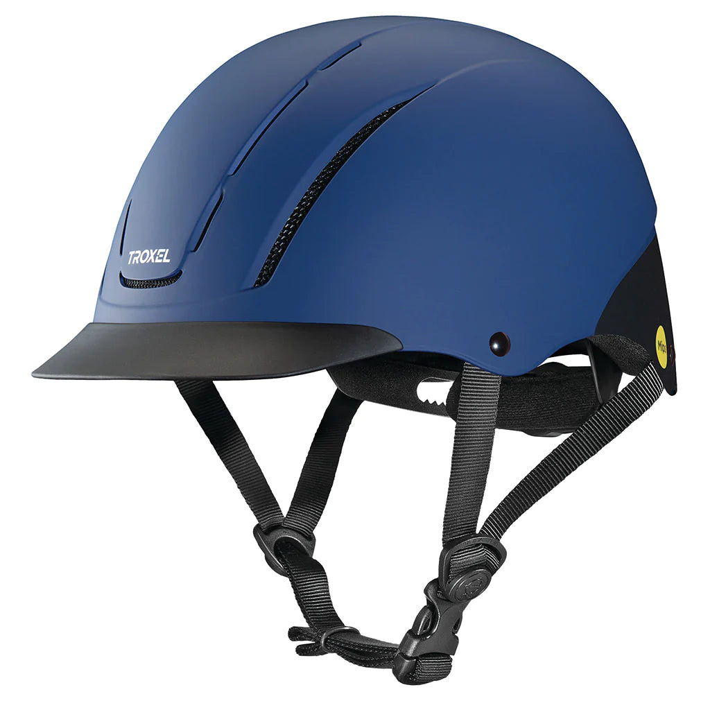 Spirit W/MIPS Troxel Helmet ~ Navy Duratec - Henderson's Western Store