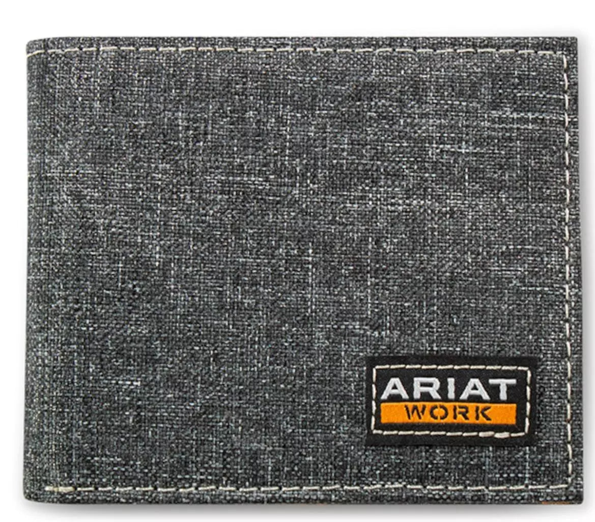 Ariat Work ~ Bi-Fold~ Grey - Henderson's Western Store