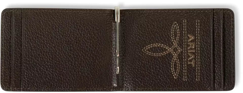 Ariat Calf Hair Wallet ~ Money Clip - Henderson's Western Store
