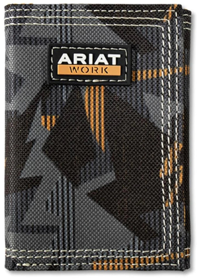 Ariat Work ~ Tri-Fold~ Black - Henderson's Western Store