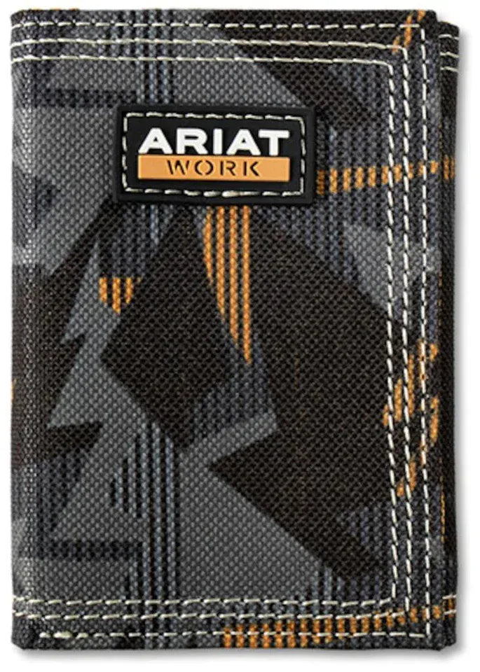 Ariat Work ~ Tri-Fold~ Black - Henderson's Western Store