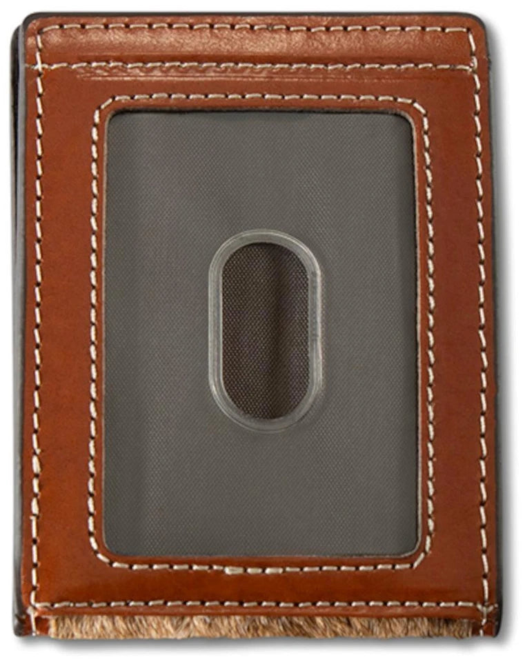 Ariat Money Clip ~ Tooled Hair-On - Henderson's Western Store
