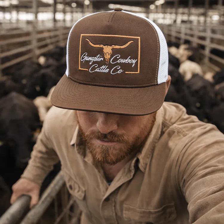 Gangster Cowboy Ball Caps