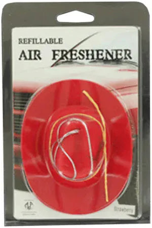Cowboy Hat Air Freshener ~ Strawberry - Henderson's Western Store