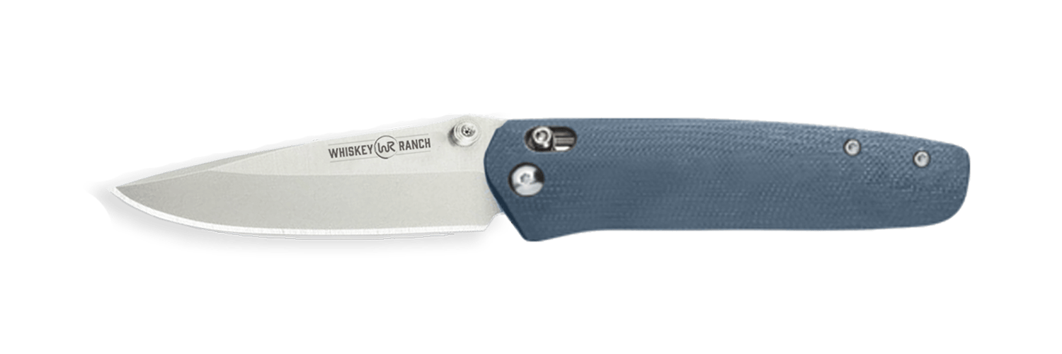 Whiskey Bent Knife ~ Catch Pin Lock ~ Naval - Henderson's Western Store