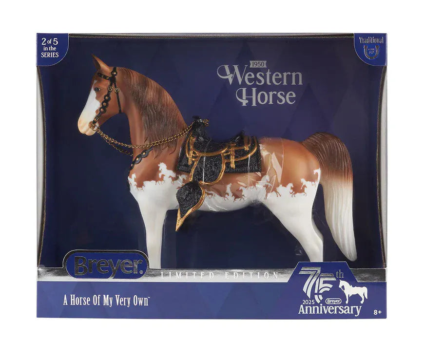 Breyer 75th Anniversary ~ Western Horse - Henderson's Western Store