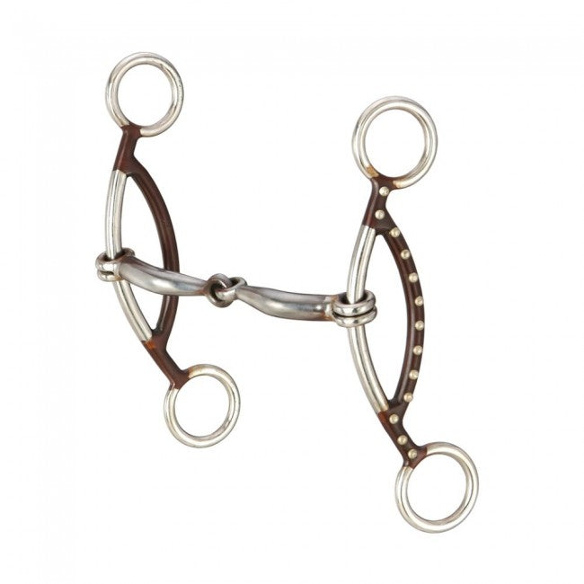 Star H' Gag Snaffle Bit Bits jt international