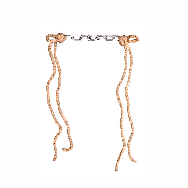 Curb Chain With Nylon Tie Straps Curb Chain Partrade