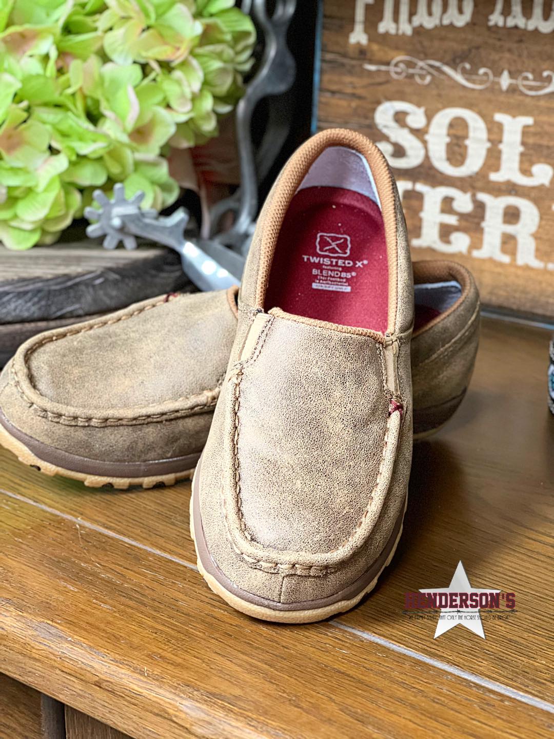 Ladies Twisted X Slip On Driving Moc - Henderson's Western Store