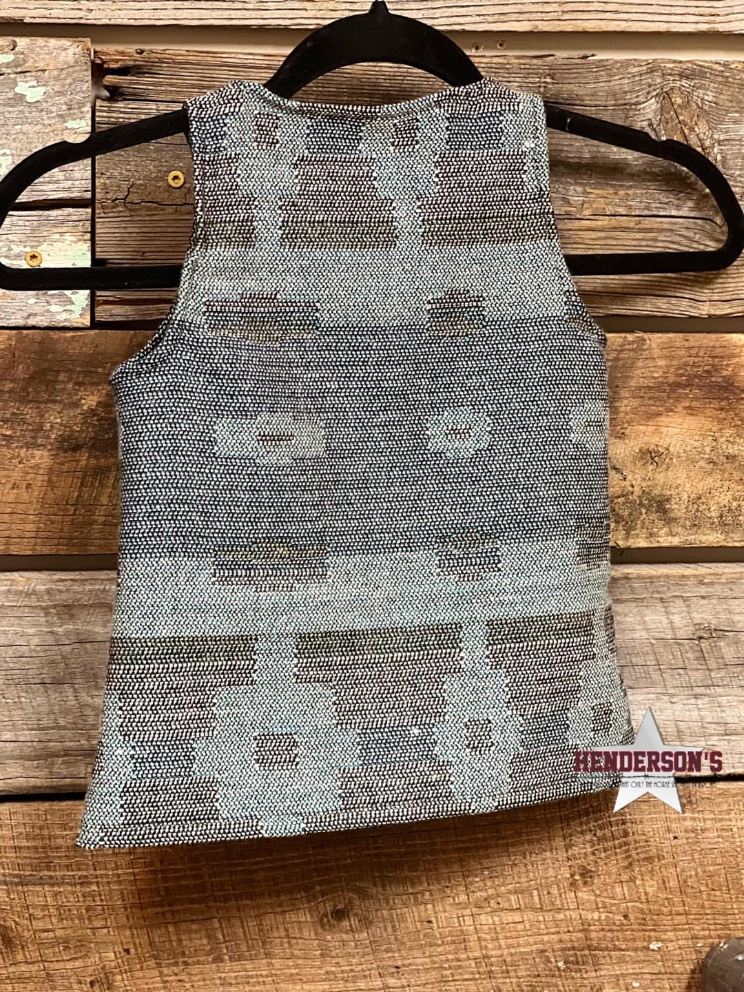 Wool Youth "Mini" Vest ~ Sky Blue - Henderson's Western Store