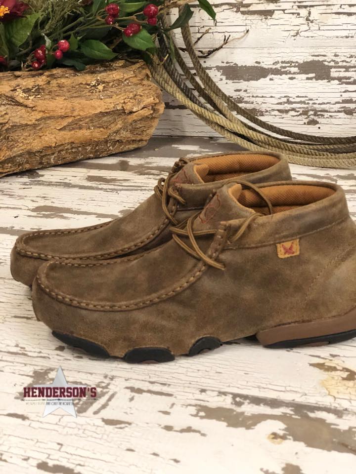 Mens Bomber Driving Mocs Men's Boots Twisted X