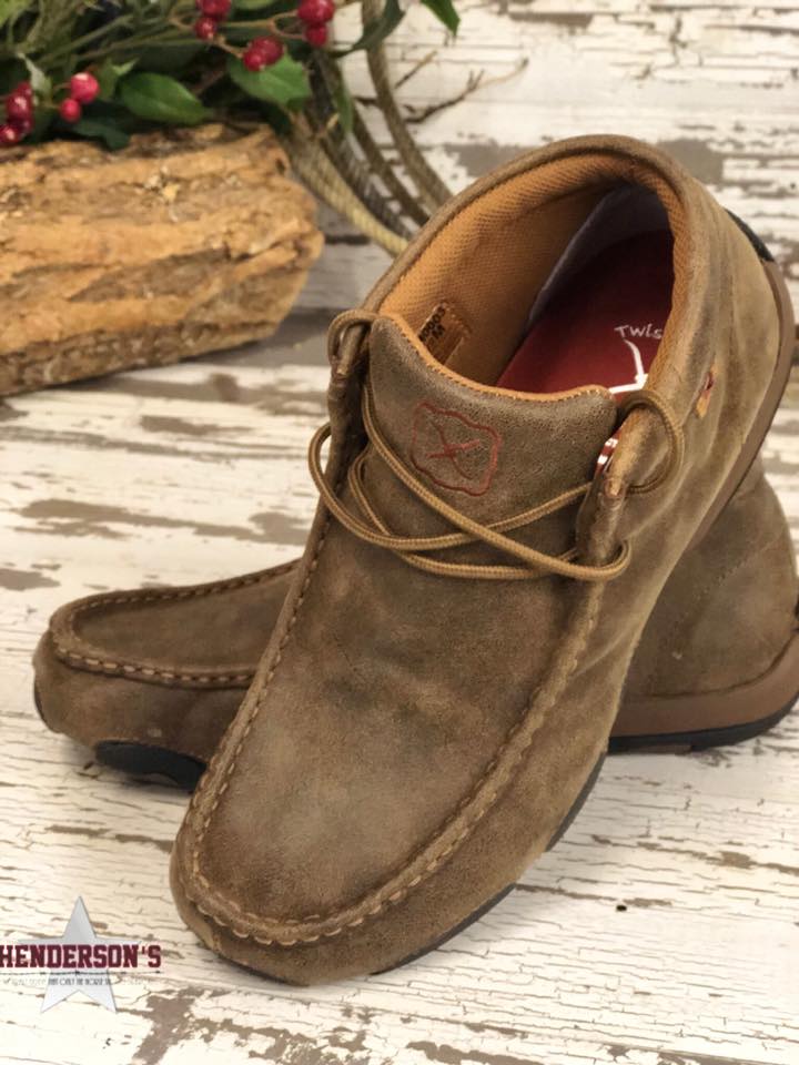 Mens Bomber Driving Mocs Men's Boots Twisted X