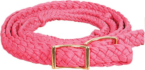 Braided Barrel Reins Reins Mustang