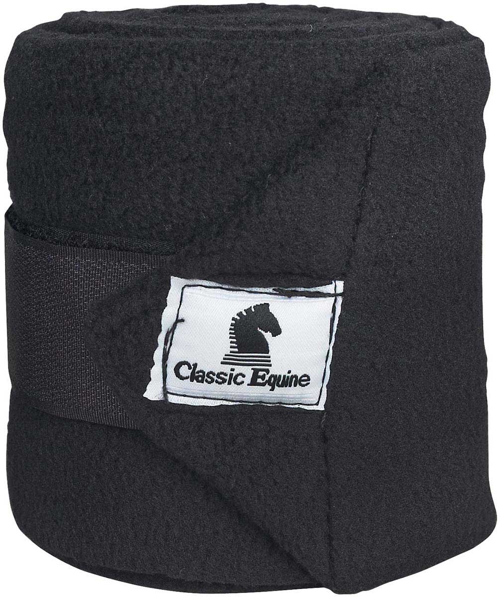 Classic Equine Polo Wrap ~ Black Polo Wraps Henderson's Western Store