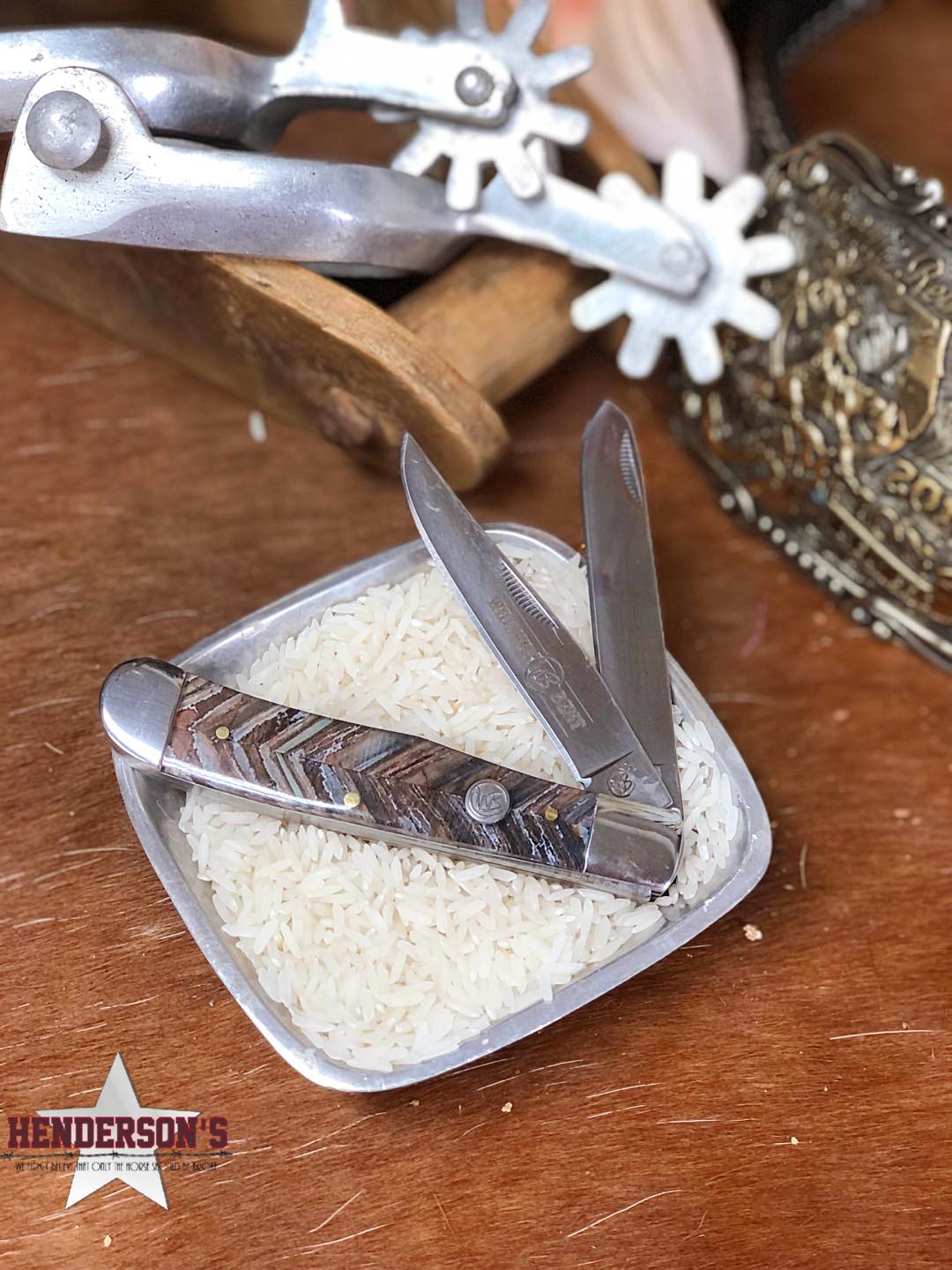 Whiskey Bent Knife ~ Brown Mammoth - Henderson's Western Store