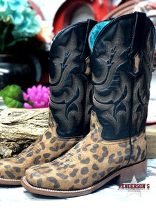 Load image into Gallery viewer, Camel Leopard Print Boots by Corral Women&#39;s Boots Corral   