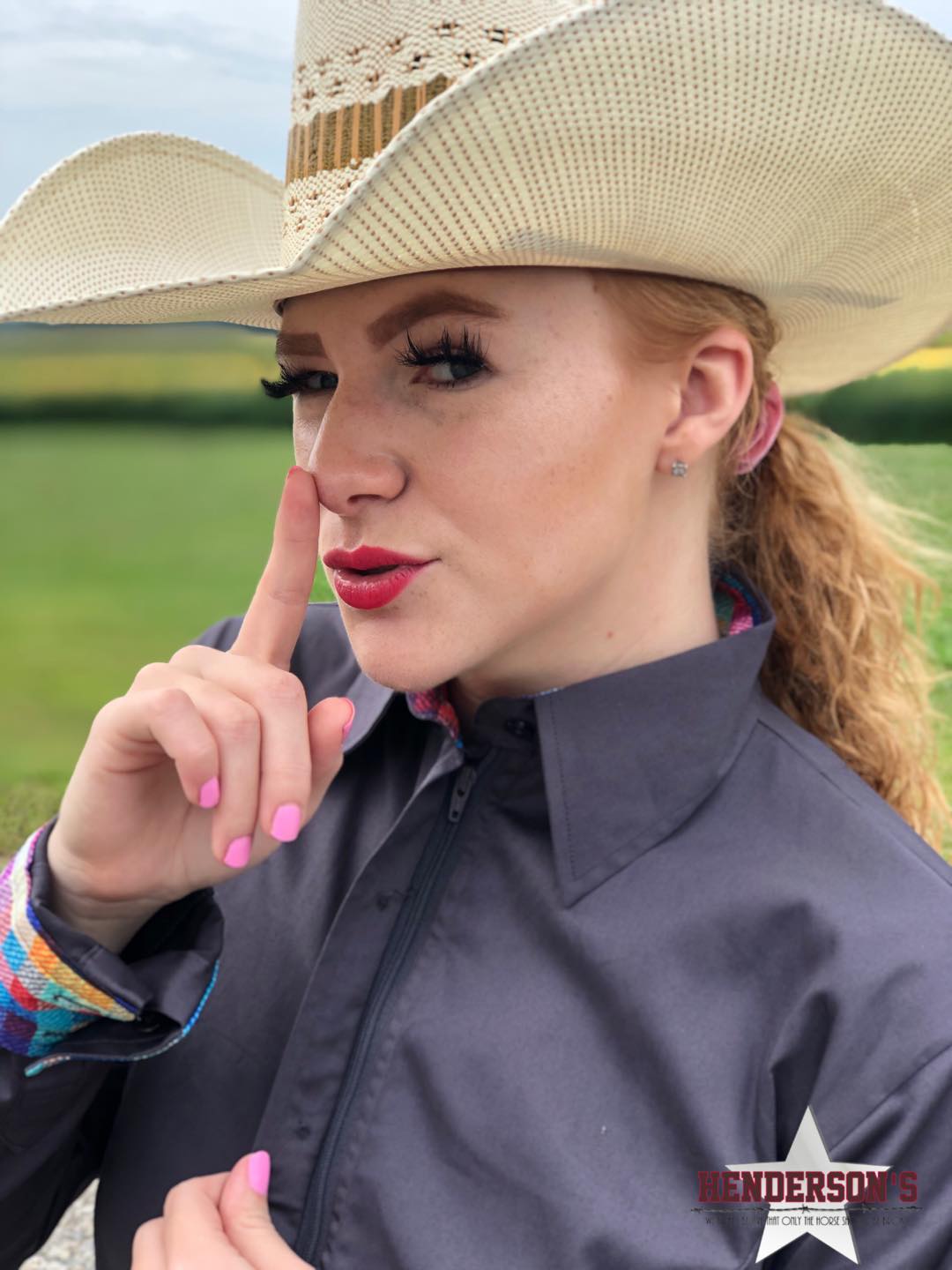 Sateen Concealed Zipper Show Shirt - Charcoal Show Shirt Royal Highness