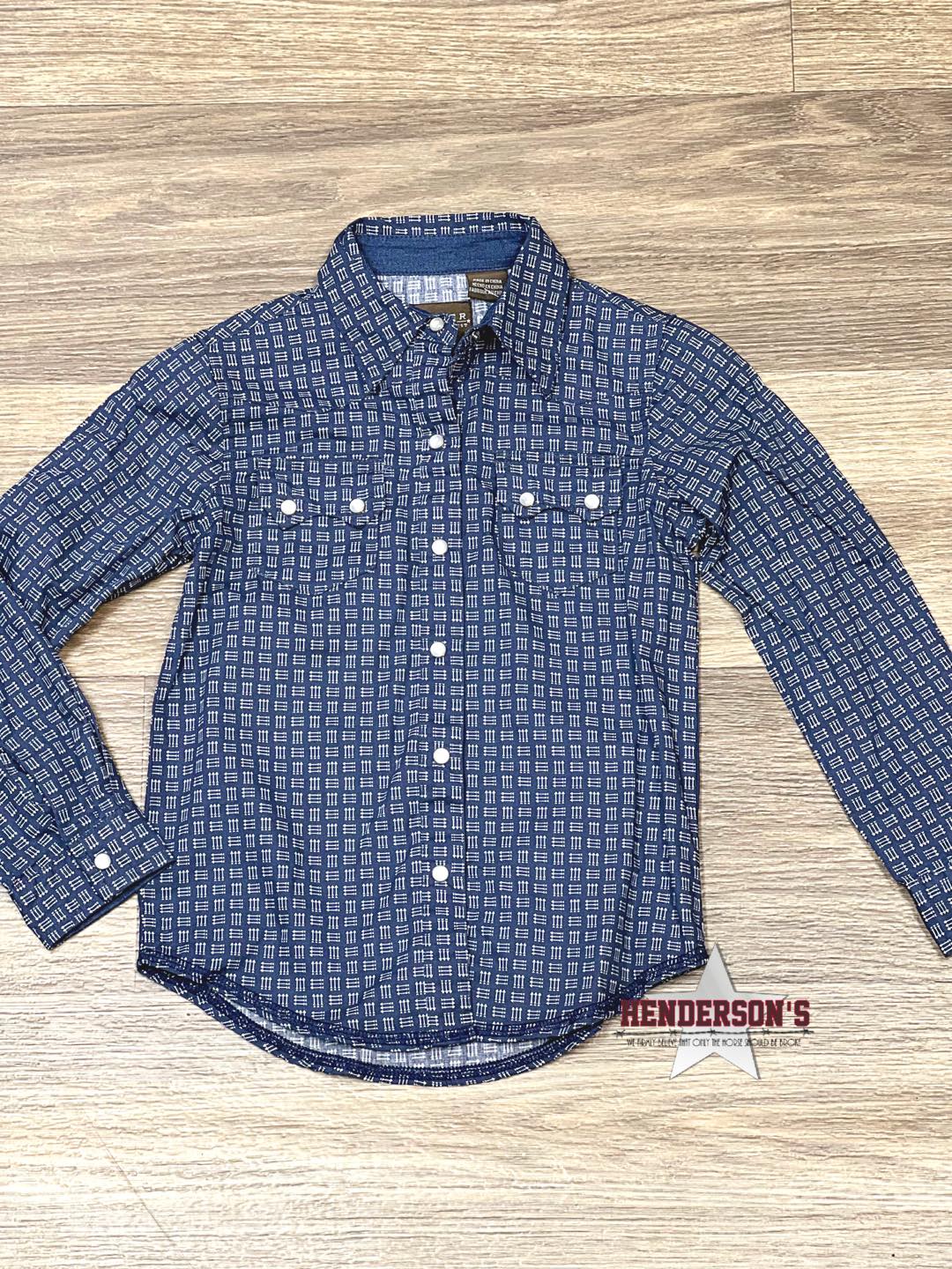 Girl's Checkered Arrow Print by Roper - Henderson's Western Store