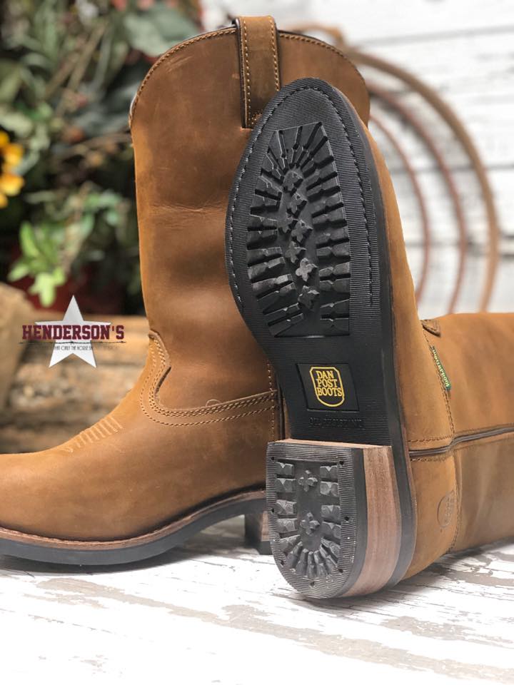 Men's Dan Post Brown Oily Boot Men's Boots Dan Post