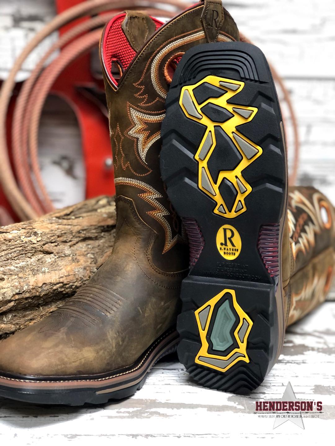 Hazel Bay Cowhide Work Boots Men's Boots R. Watson