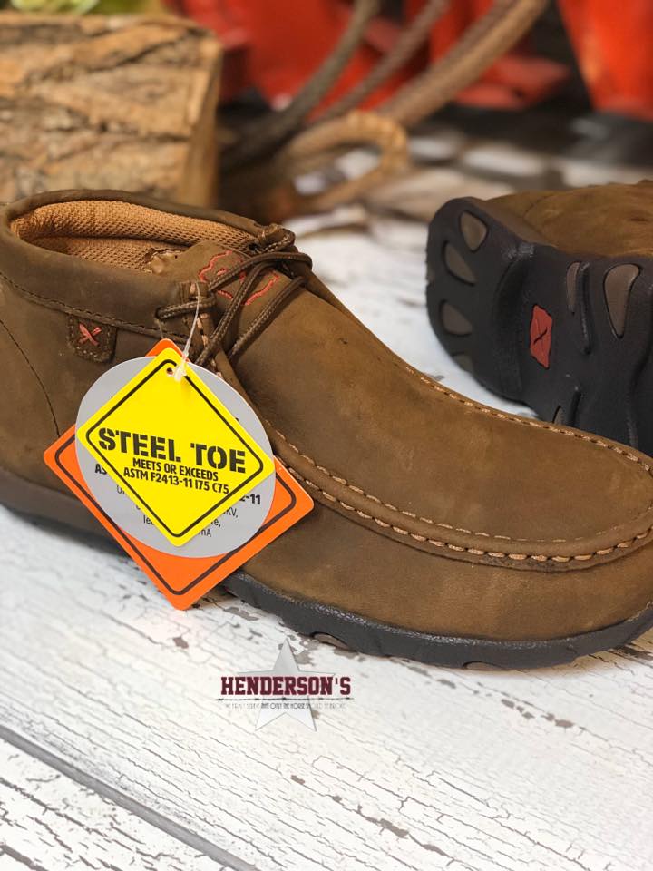 Ladies Steel Toe Driving Moc Women's Boots Twisted X