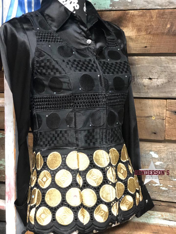 Gold Coin Show Vest Vest Cowgirl Junk Co.