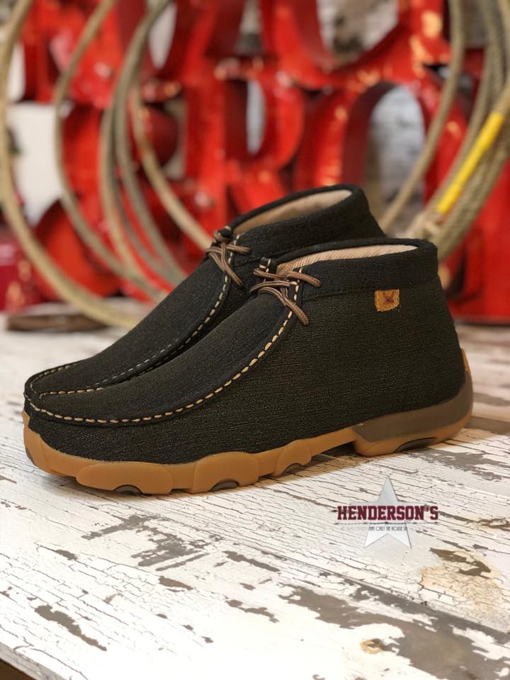 Rubberized Driving Moc Men's Boots Twisted X