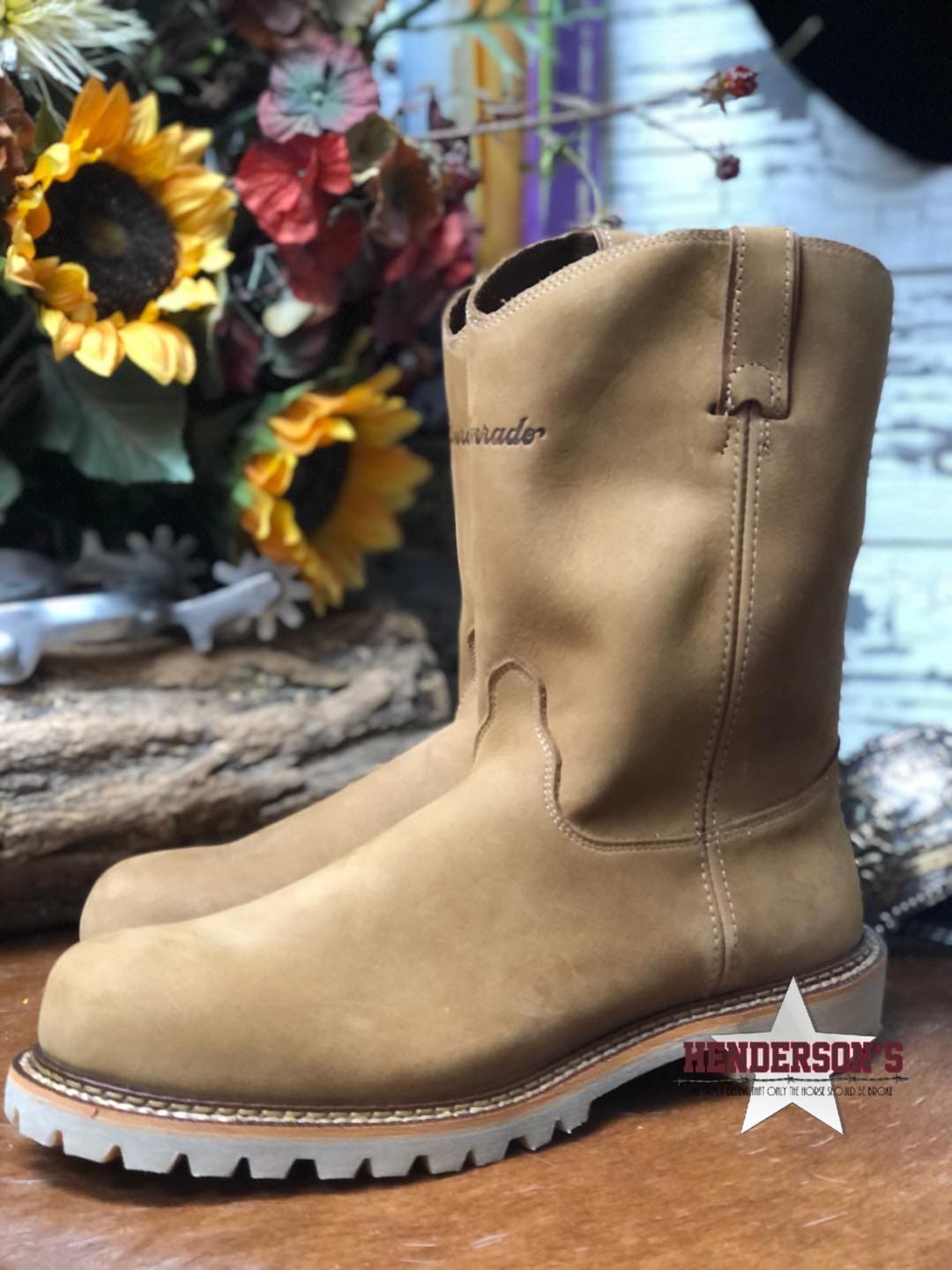 Silverado Pull On Work Boots - Made in USA Men's Boots Abilene Boot Co