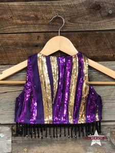 Load image into Gallery viewer, Grape Sparkles &quot;Mini&quot; Youth Bolero Show Clothing JB Henderson   