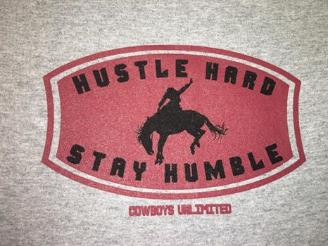 Kid's Hustle Hard Tee children's shirt Henderson's Western Store