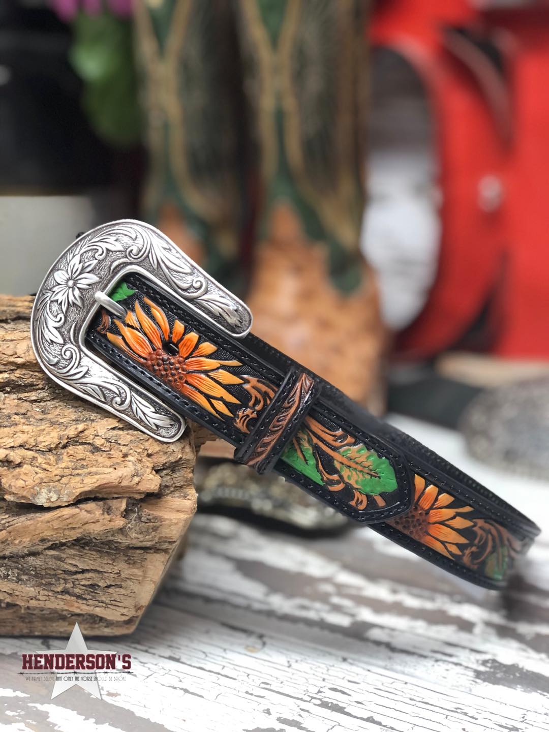 Girl's Sunflower Belt Girls Apparel M & F WESTERN