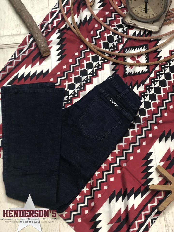 Just Tuff Sport Jeans ~ Dark Wash Women's Jeans Cowgirl Tuff